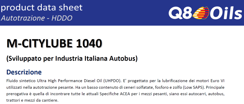 M-Citylube 1040
